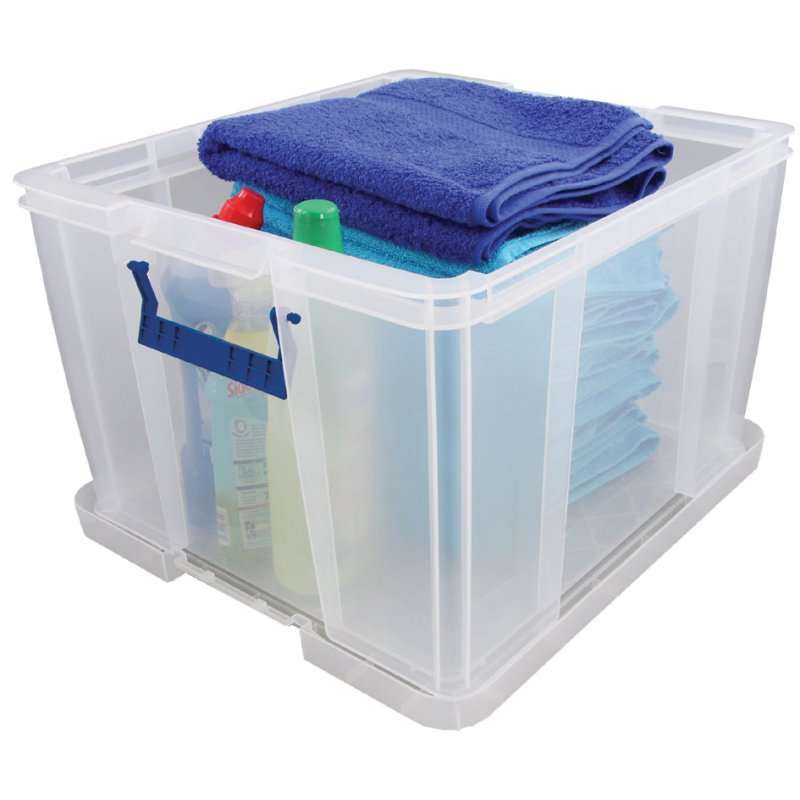 Fellowes boîte de rangement ProStore, 48 litres, transparent